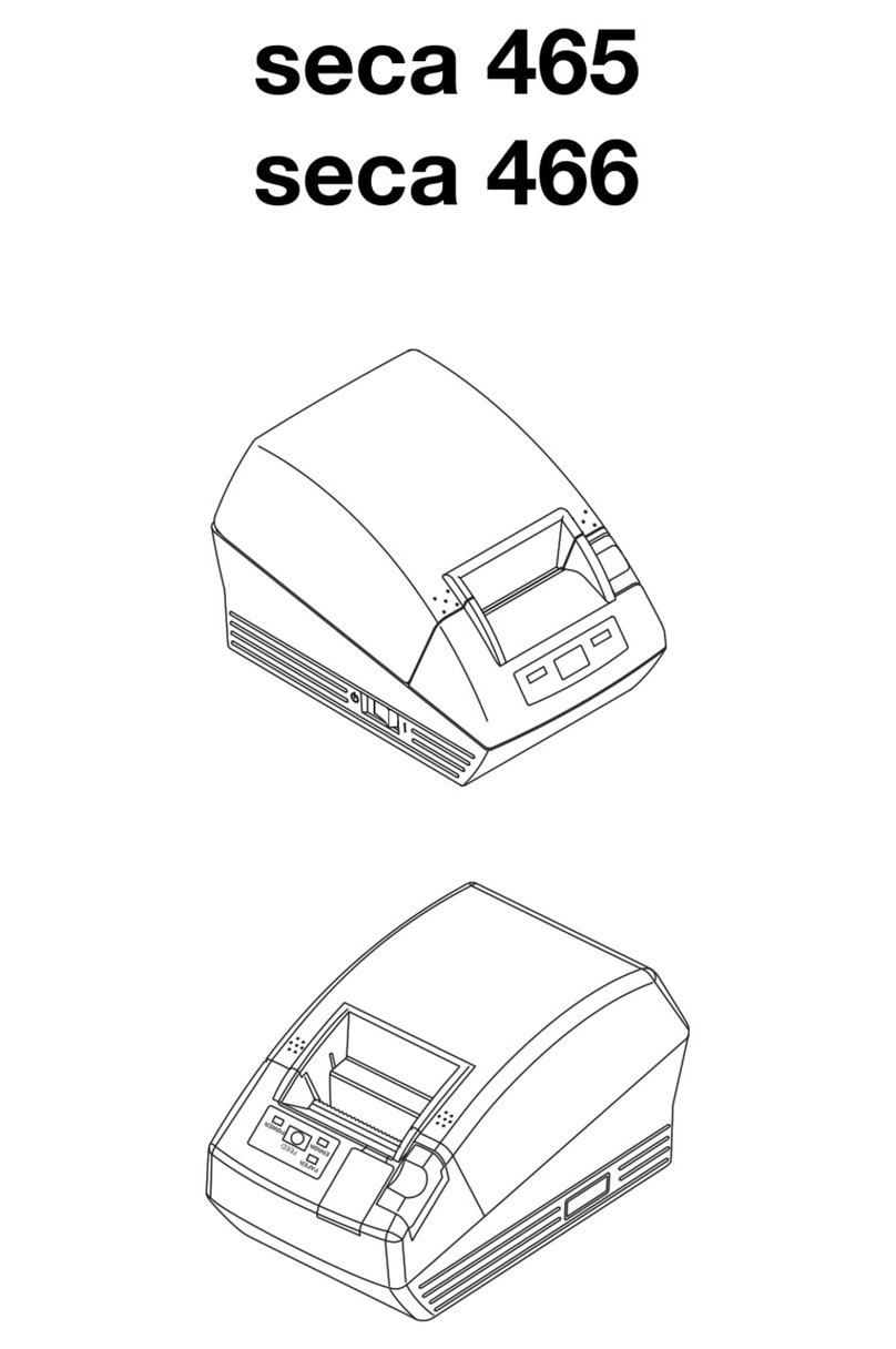 Seca 465 instruction manual
