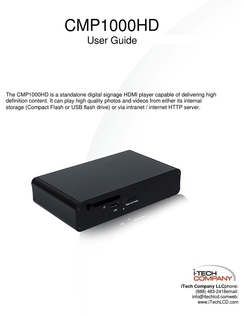 I-Tech CMP1000HD user guide
