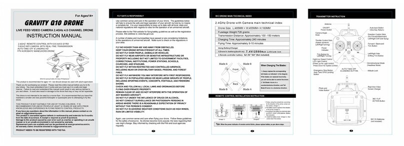 GRAVITY Q10 instruction manual