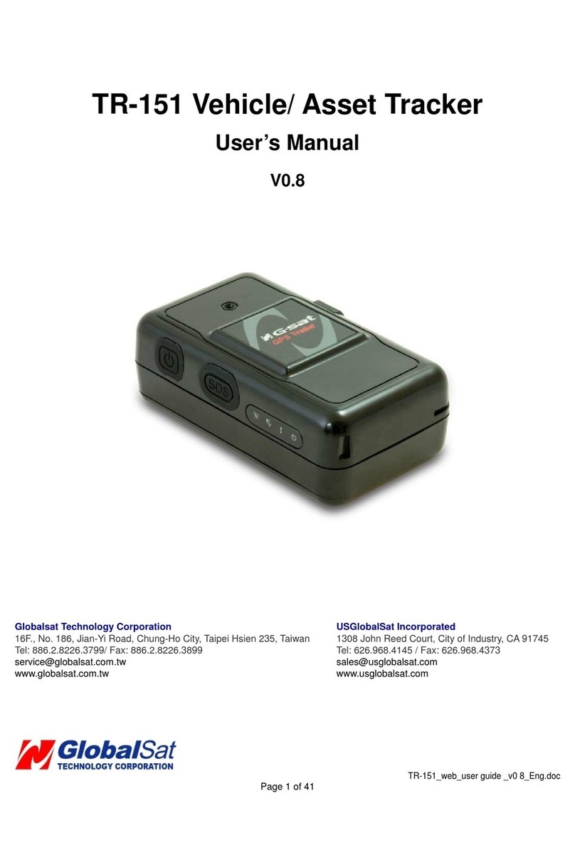G Sat TR-151 User manual