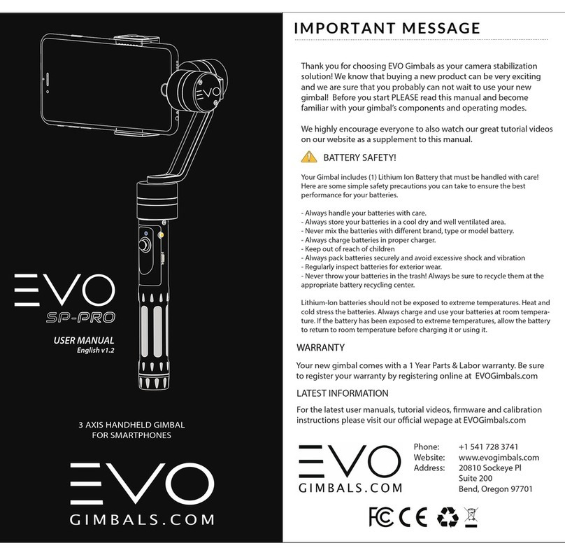 Evo SP-PRO User manual