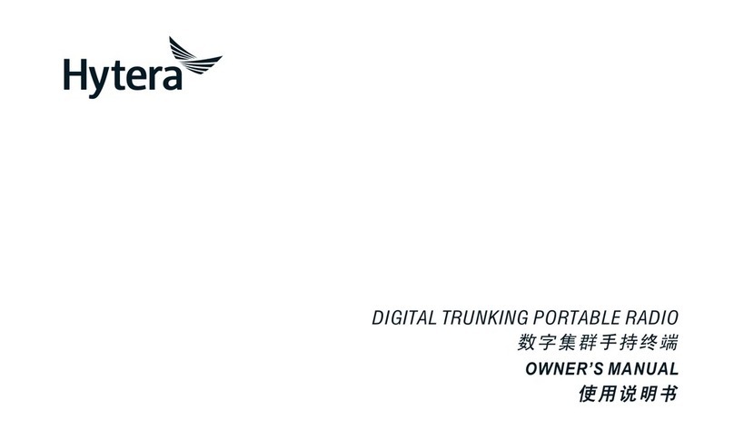 Hytera X1e User manual