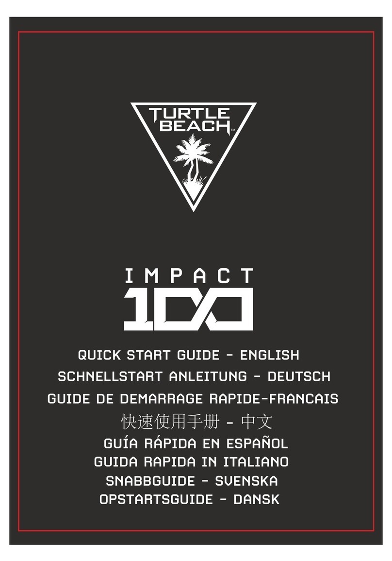 Turtle Beach IMPACT 100 quick start guide