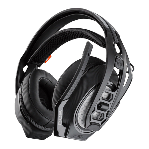 Plantronics RIG 800 series User manual Plantronics RIG 800 series User manual