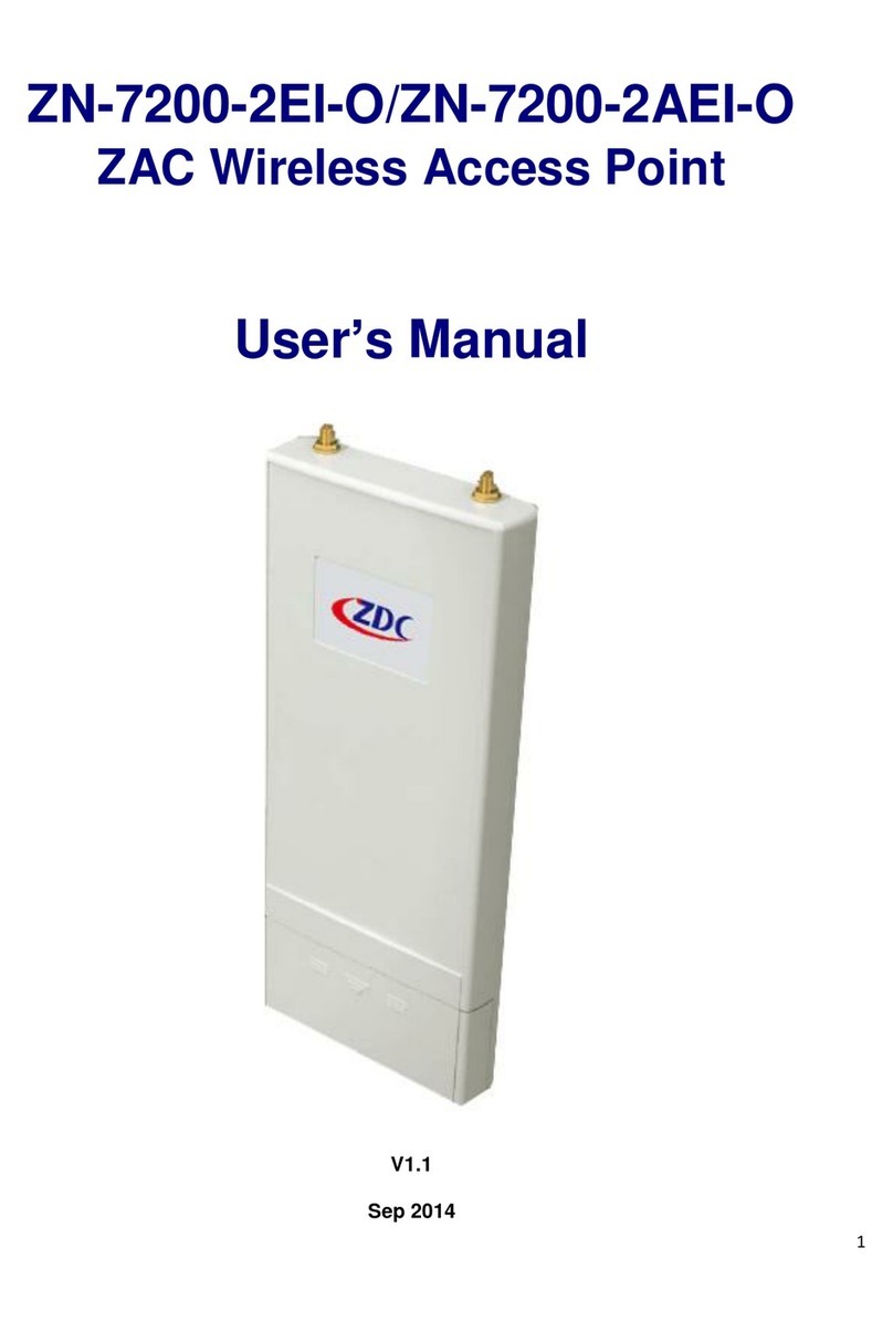 ZDC ZN-7200-2EI-O user manual ZDC ZN-7200-2EI-O user manual