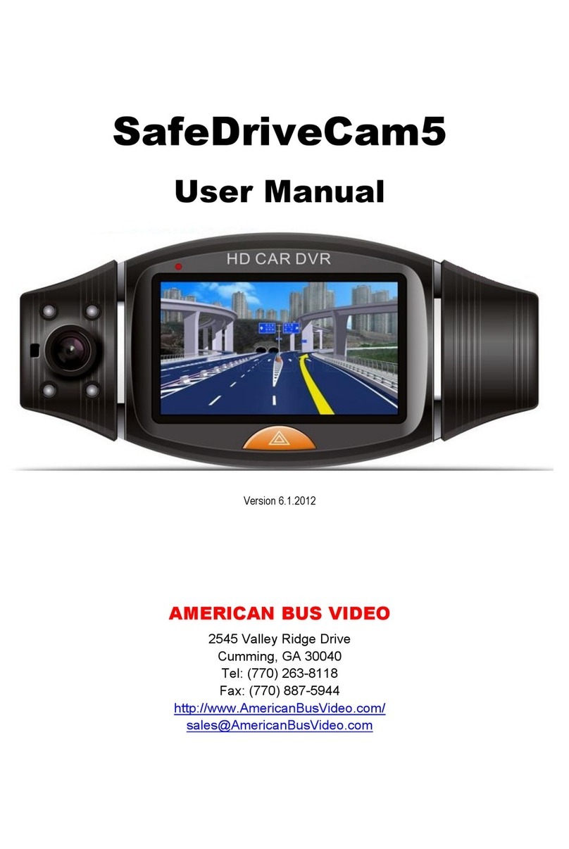 American Bus Video SafeDriveCam5 User manual
