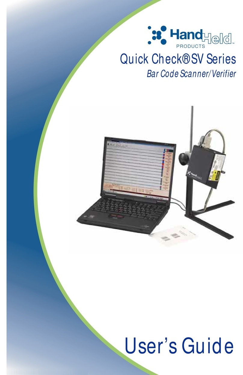 HandHeld SV series User manual