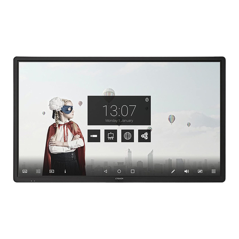 Ctouch CLAP-55FHDA5 User manual