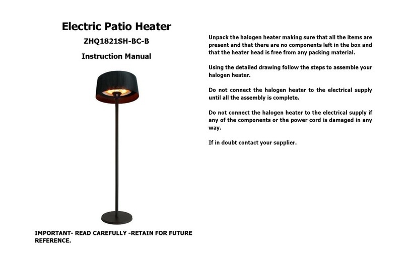 Nordic ZHQ1821SH-BC-B instruction manual