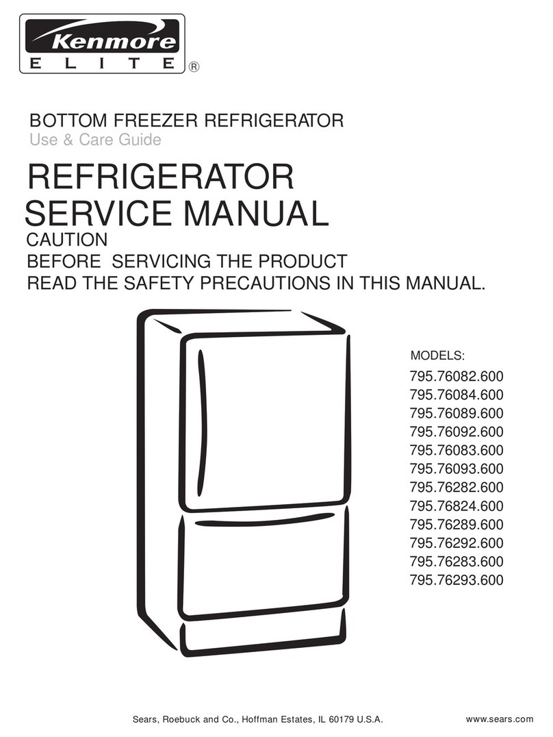 Kenmore 795.76082.600 User manual