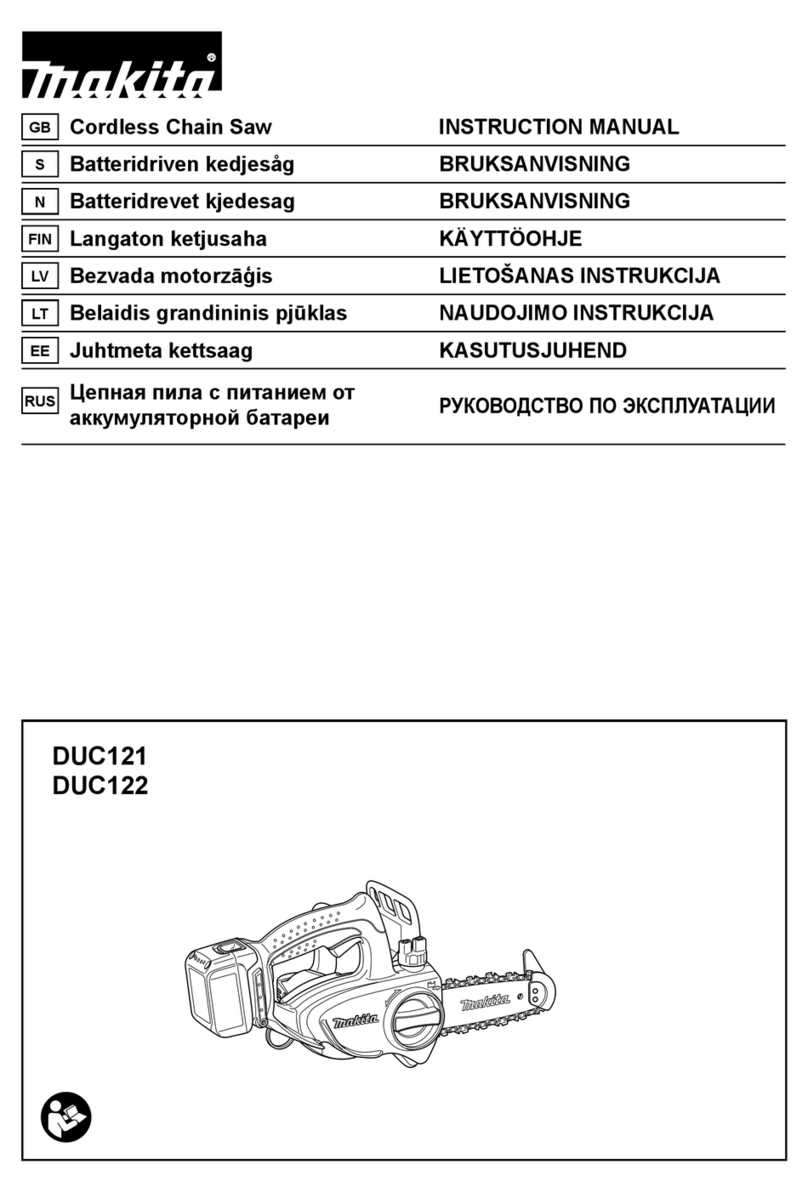 Makita DUC121 User manual