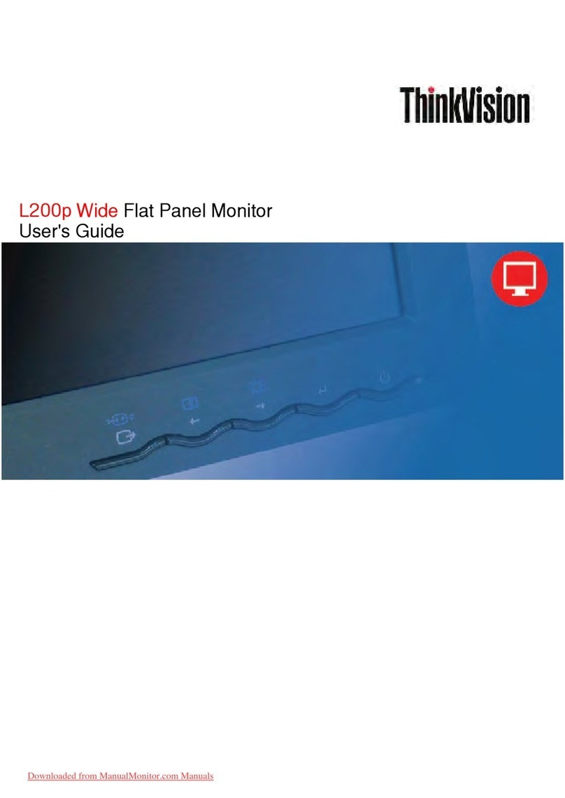 ThinkVision V200P WIDE User manual