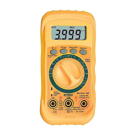 Extech Instruments MN26 User manual