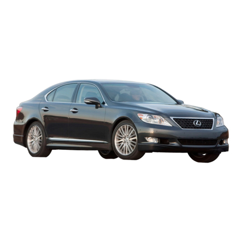 Lexus LS 460 Owners book