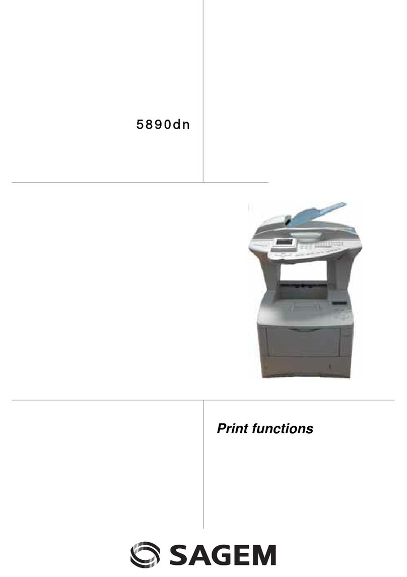 Sagem 5890dn Parts list manual
