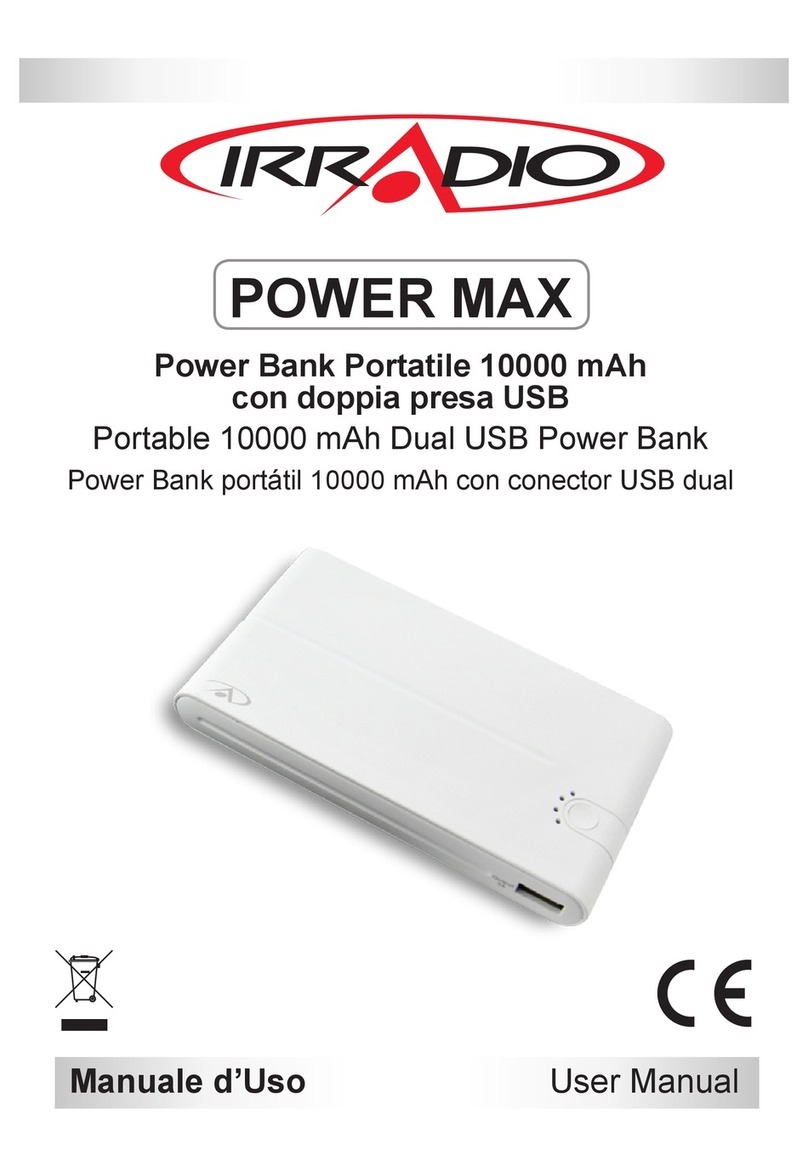 Irradio POWER MAX user manual