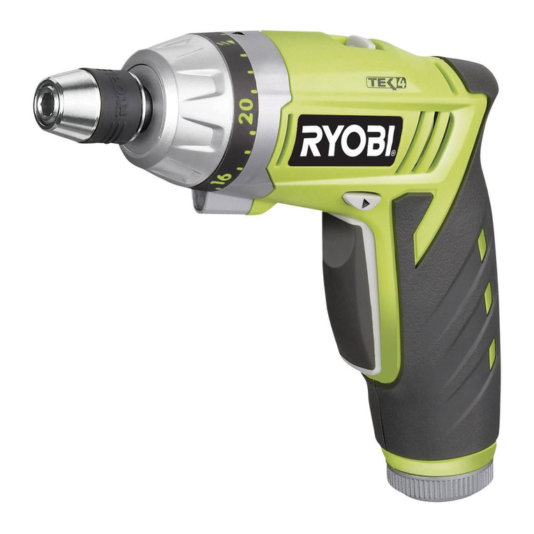 Ryobi CSD42L User manual