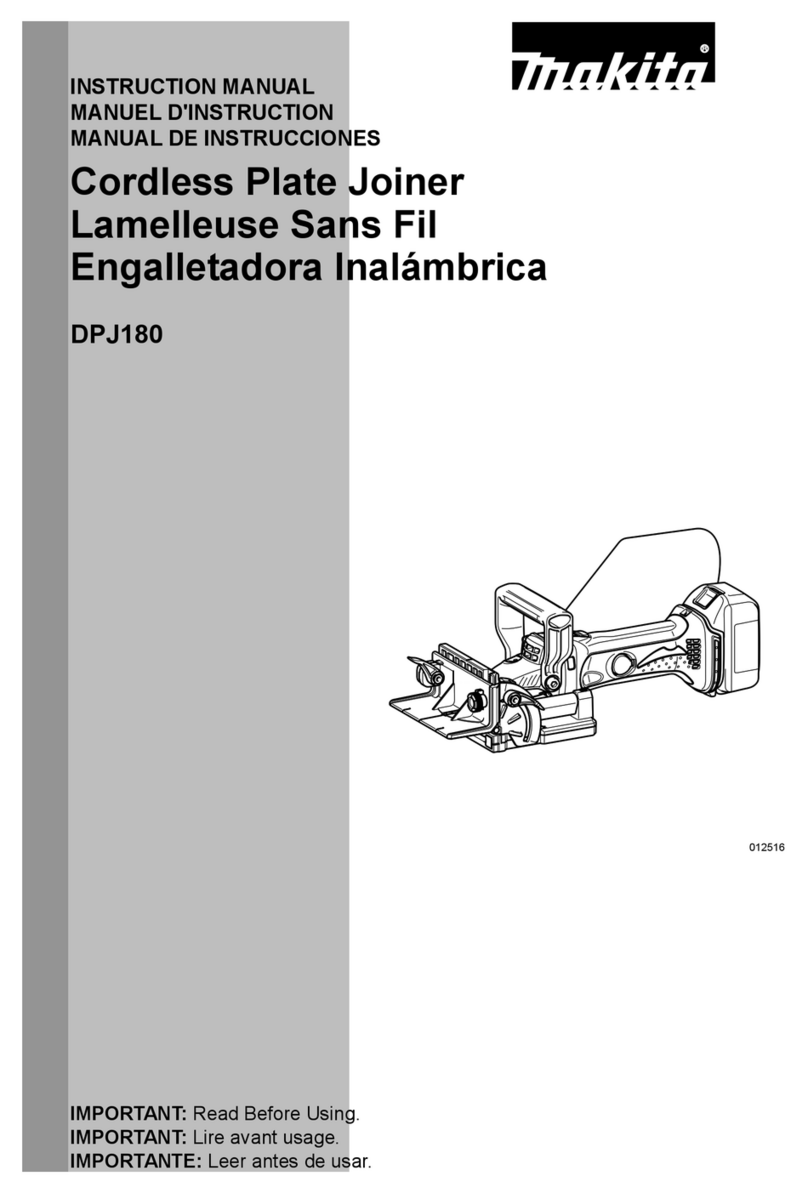 Makita DPJ180 User manual Makita DPJ180 User manual