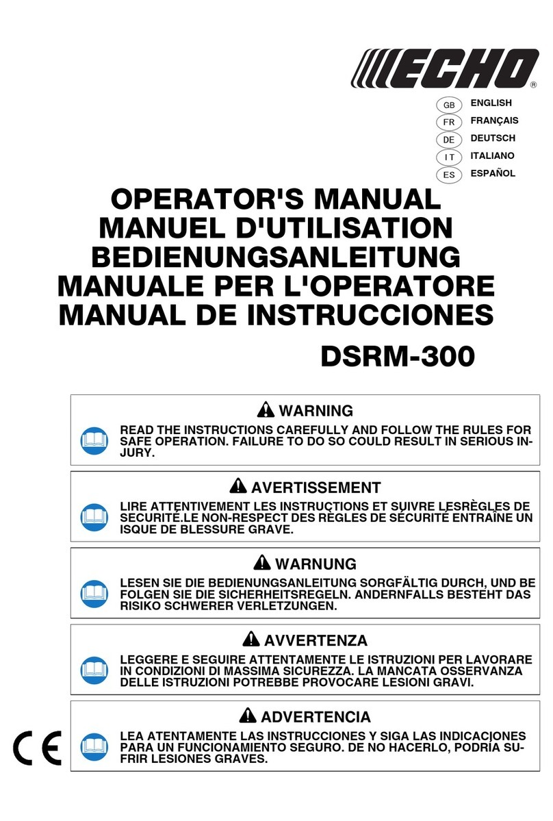 Echo DSRM-300 User manual