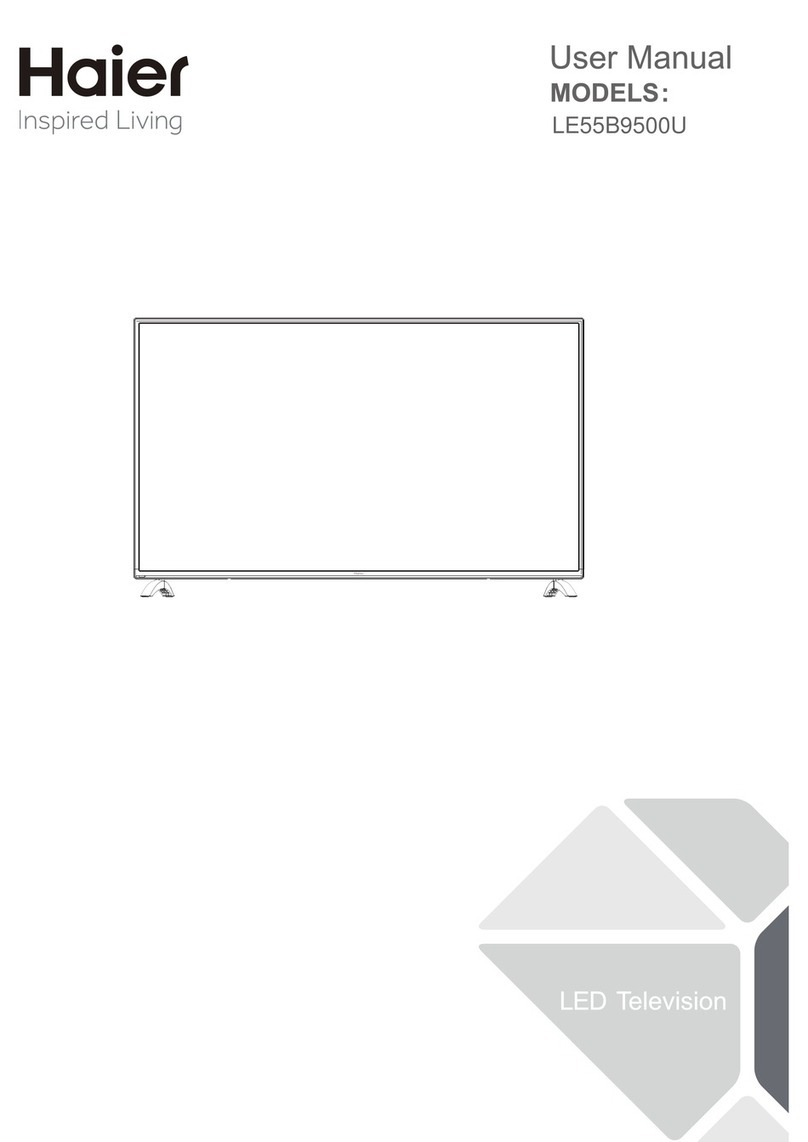 Haier LE55B9500U User manual