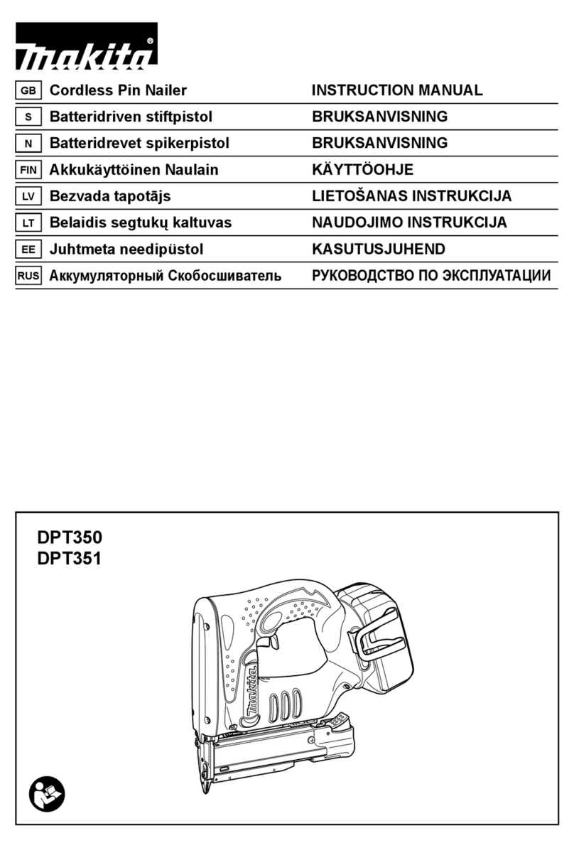 Makita DPT350 User manual