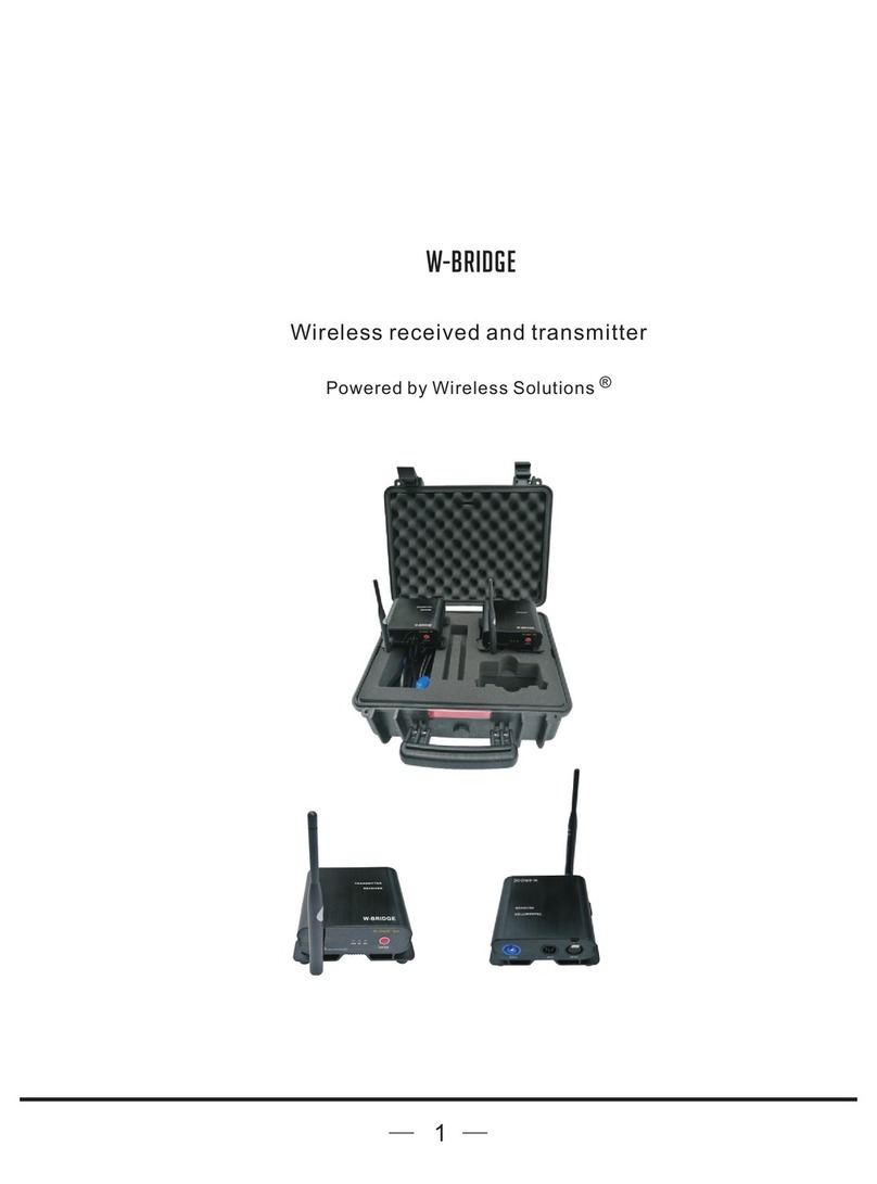 Wireless Solutions W-Bridge user manual