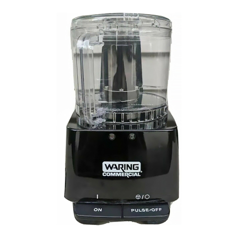 Waring VCM1000SK User manual Waring VCM1000SK User manual