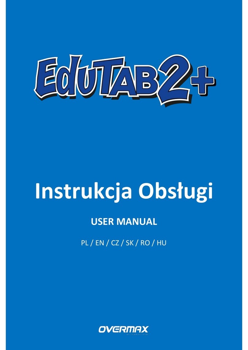 Overmax EduTab 2+ user manual