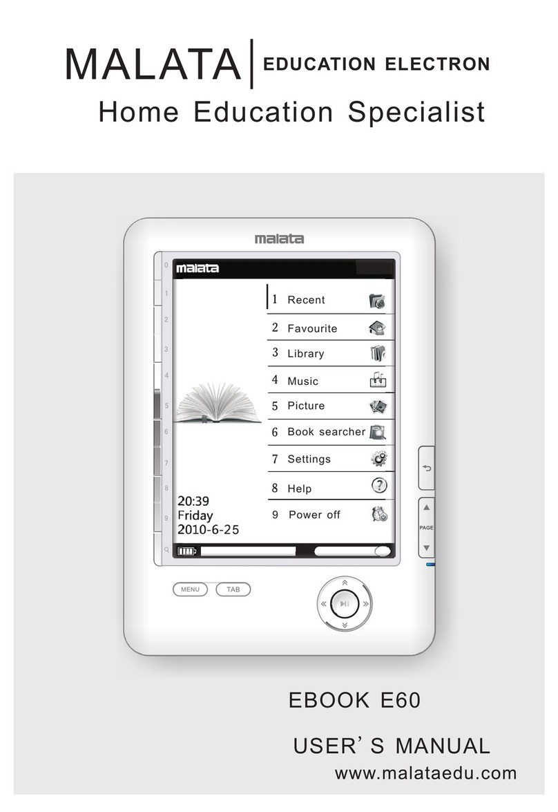 malata E60 user manual