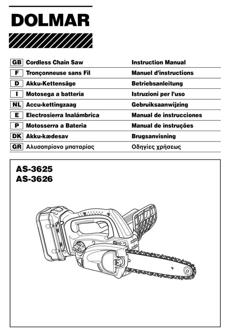Dolmar AS-3625 User manual