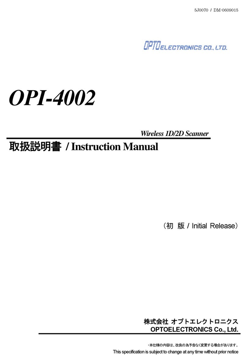 Optoelectronics OPI-4002 instruction manual