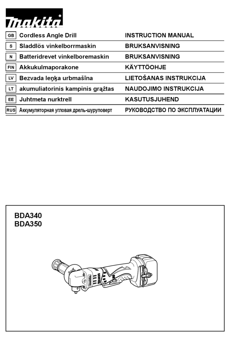Makita BDA340 instruction manual