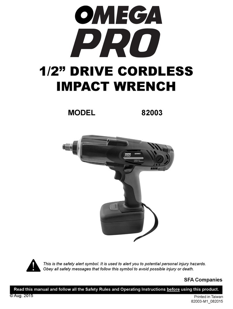 Omega 82003 operating instructions