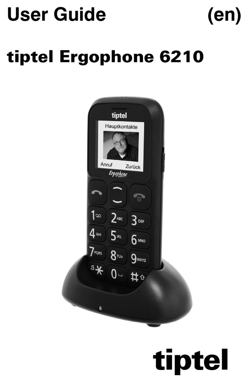 TIPTEL Ergophone 6210 User guideline