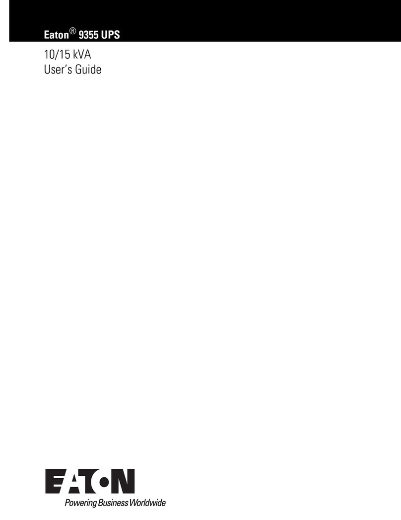 Eaton Powerware 9355 user guide
