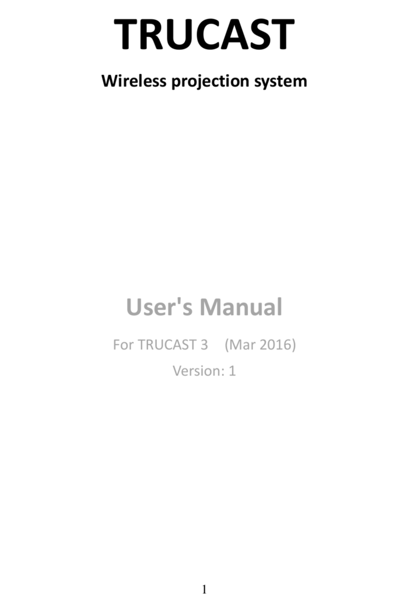 NewLine TRUCAST 3 user manual