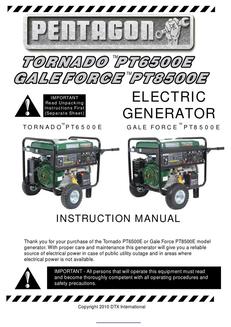PENTAGON TORNADO PT6500E instruction manual