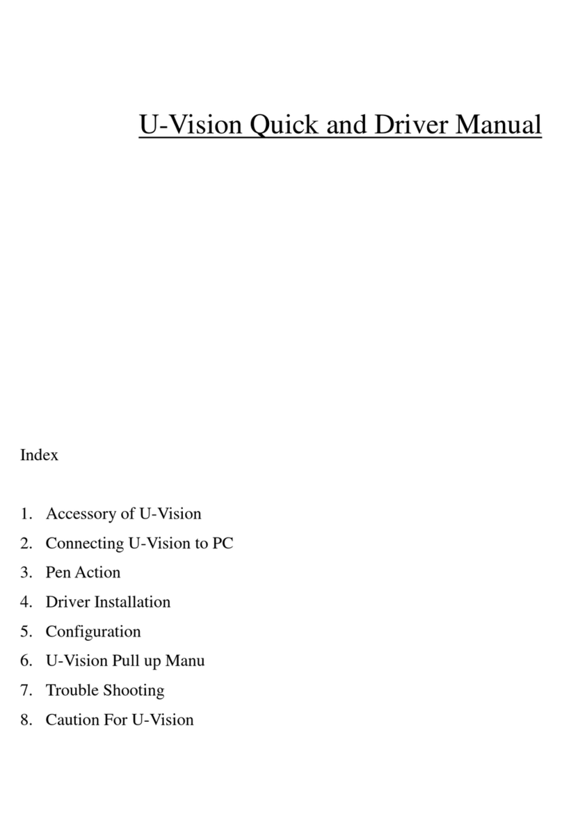 ISCommunications u-vision Quick manual