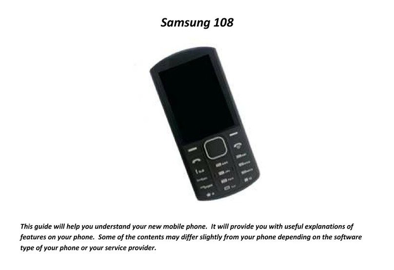 Samsung 108 User manual