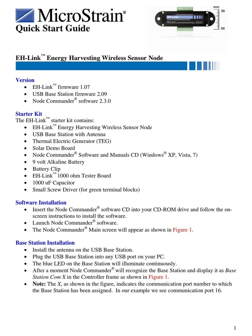 MicroStrain EH-Link quick start guide
