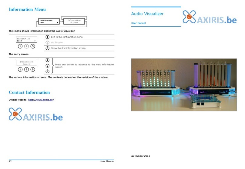 Axiris Audio Visualizer user manual