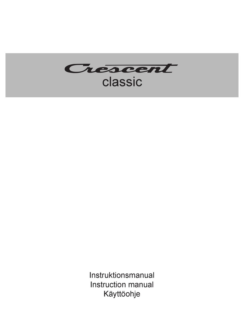 Crescent classic User manual