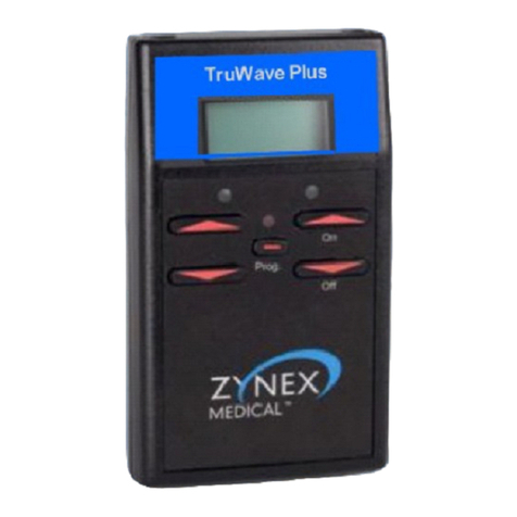 Zynex Medical TruWave Plus quick start guide