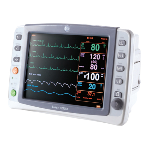 GE Dash 2500 User manual