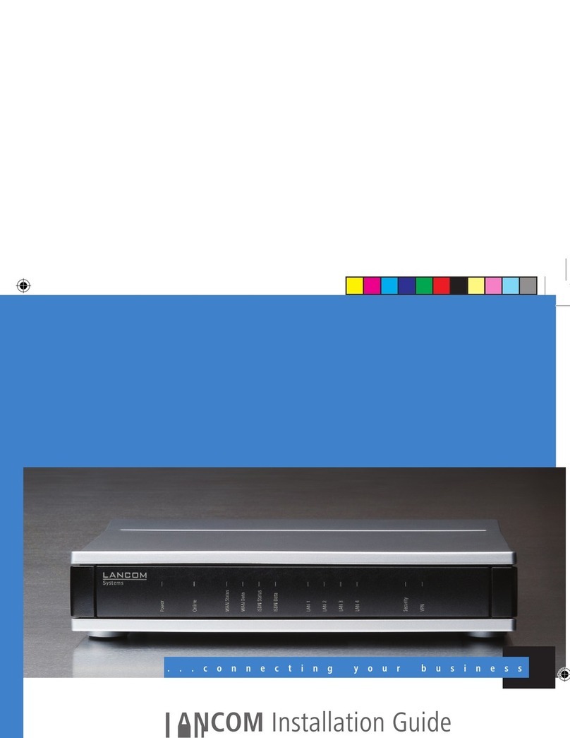Lancom 800+ installation guide