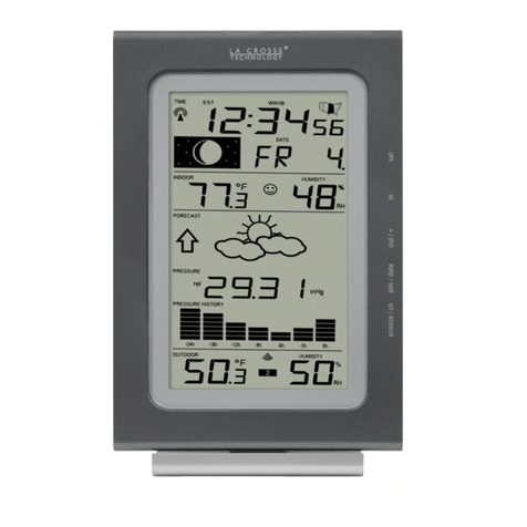 La Crosse WS-9037U-IT Quick setup guide
