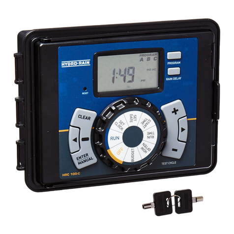 HYDRO-RAIN HRC 100-C 96054 User manual
