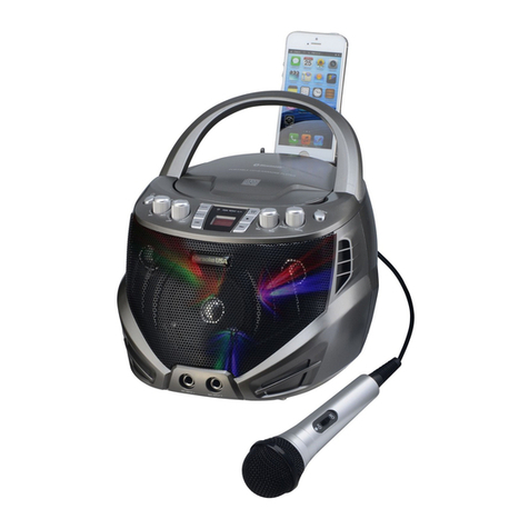 Karaoke USA GQ263 user guide