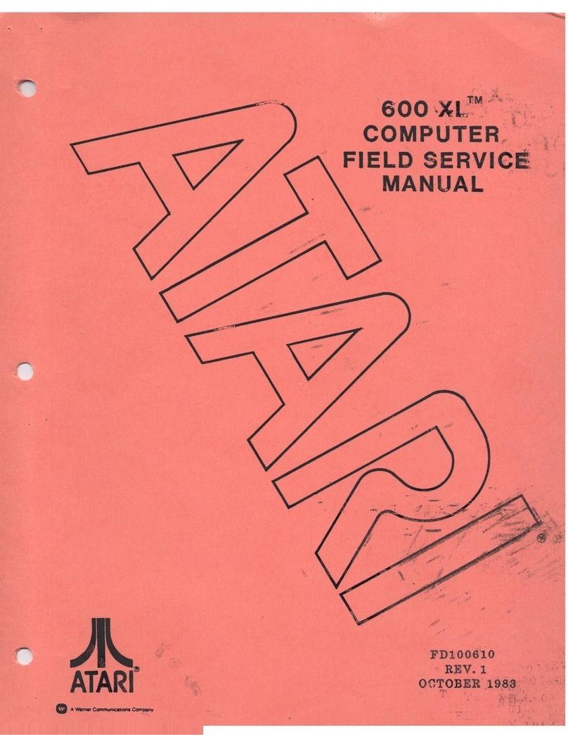 Atari 600XI Quick start guide