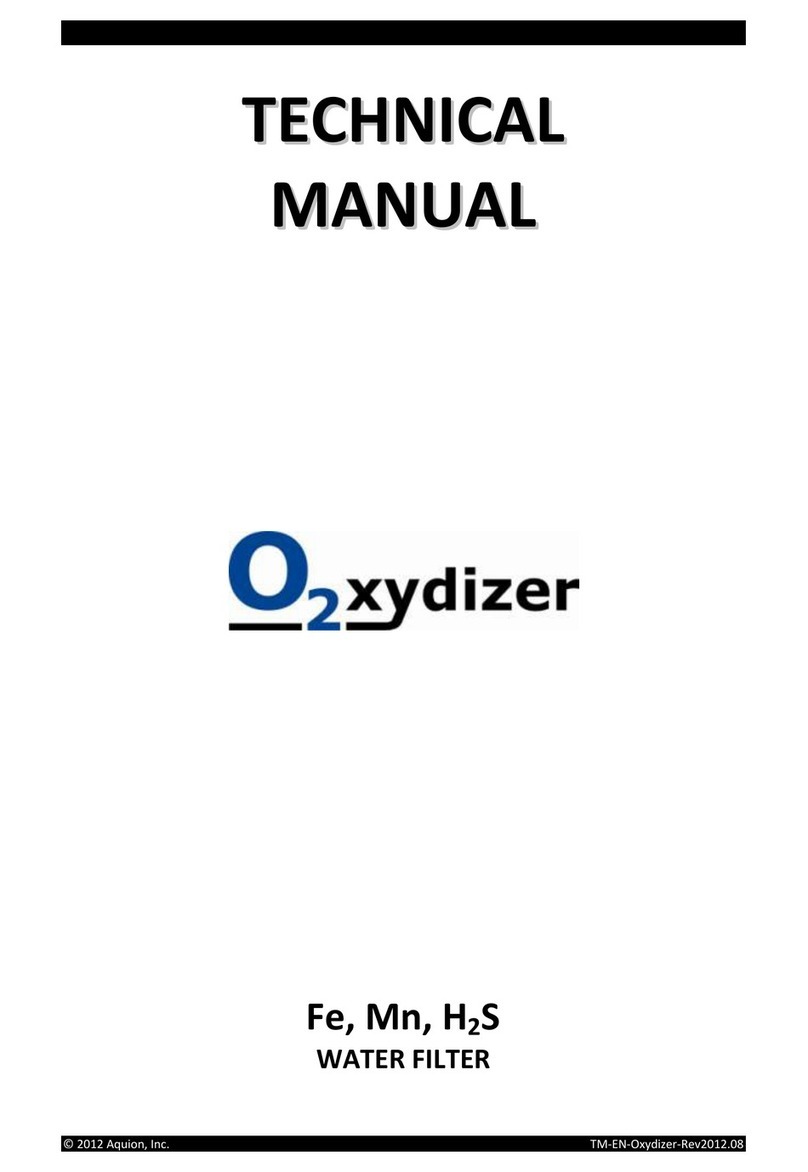 Aquion Oxydizer Technical manual